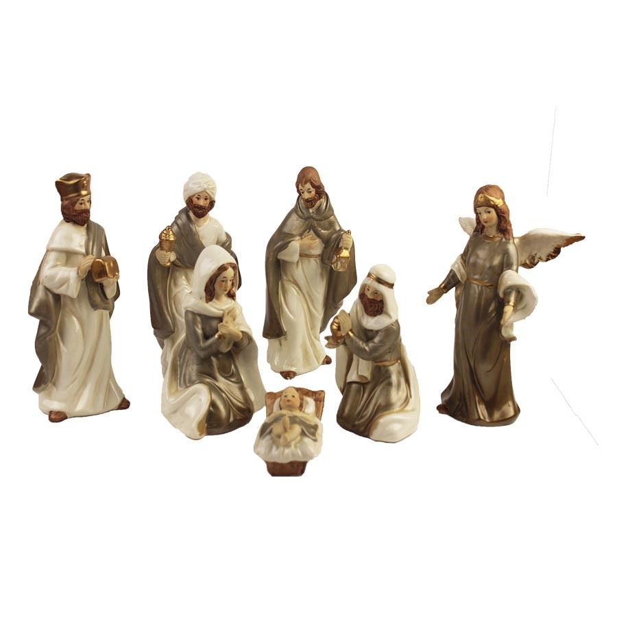 Figurky do Betléma 7 ks X2889 - Keramika a porcelán