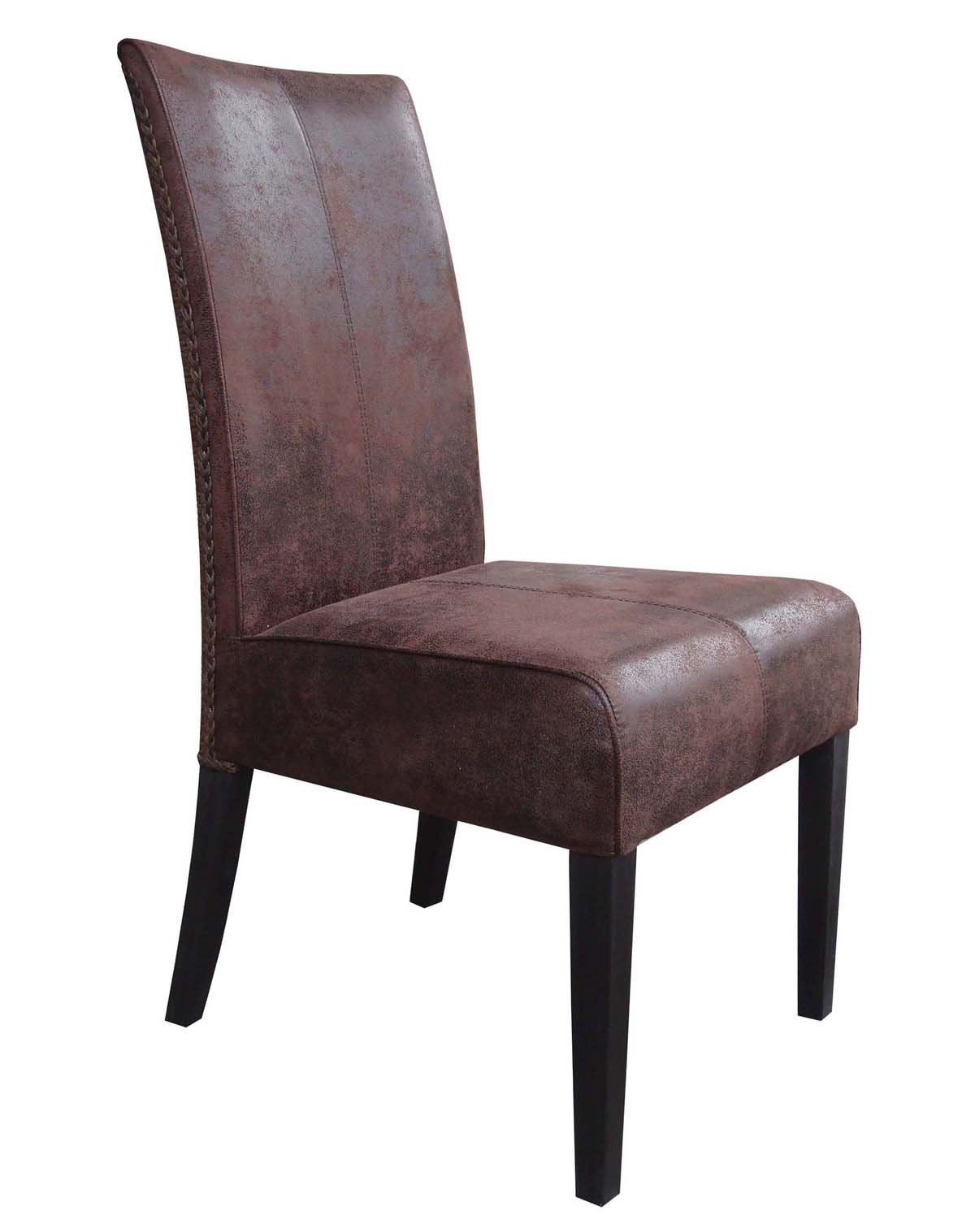 Jídelní židle CHESTER dark brown - Masiv