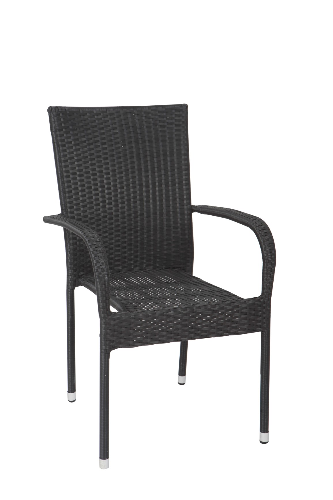 Jídelní židle HAITI, černá - Černá - Ocel