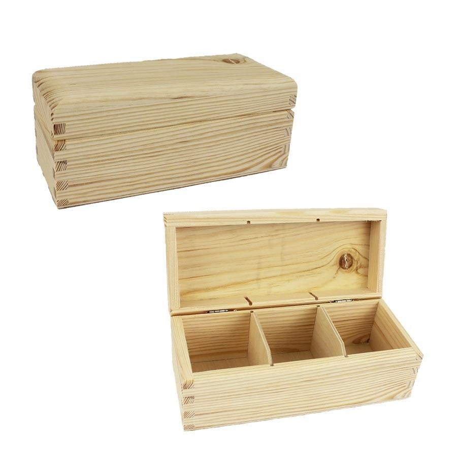 Krabička na čaj 097056 - Dřevo