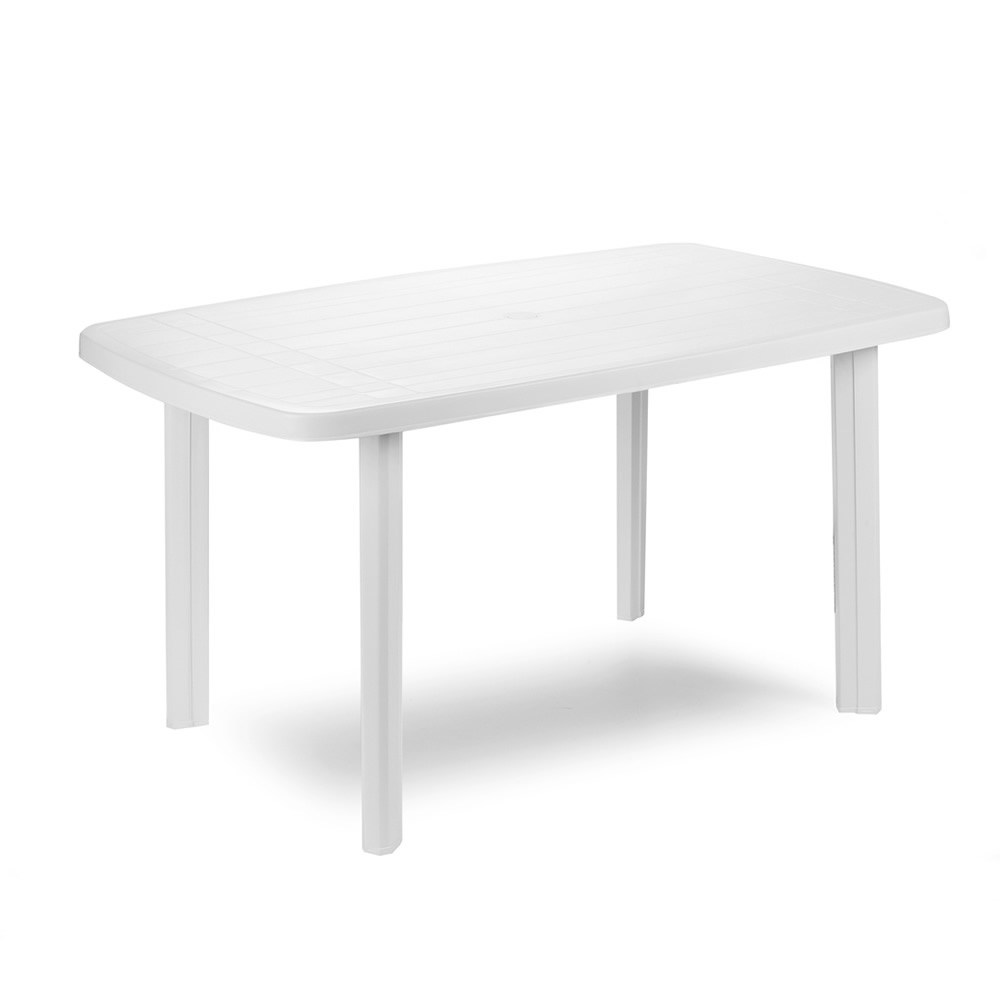Plastový zahradní stůl Faro bílý - Plast