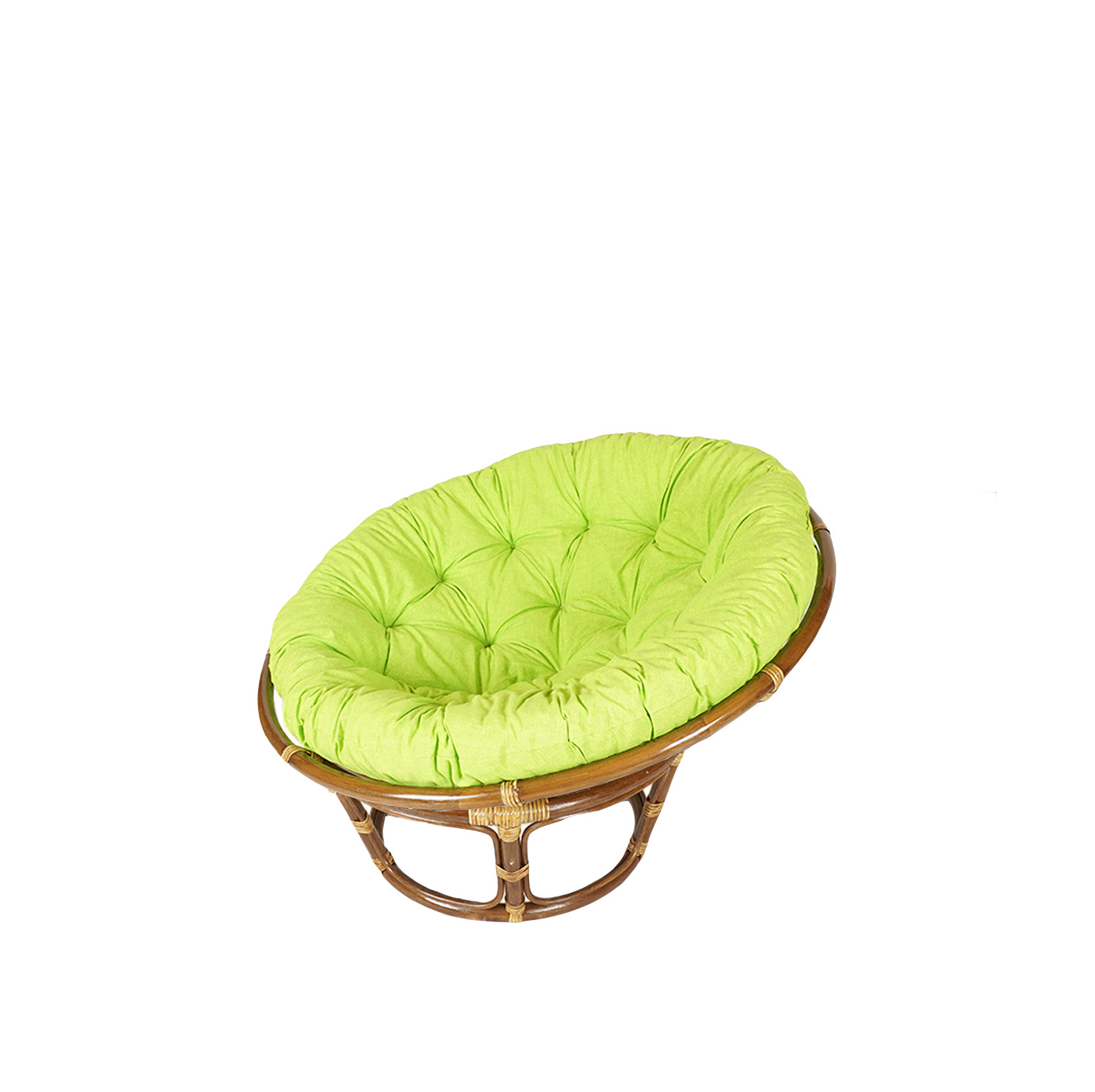 Ratanový PAPASAN tmavý - průměr 100 cm M4