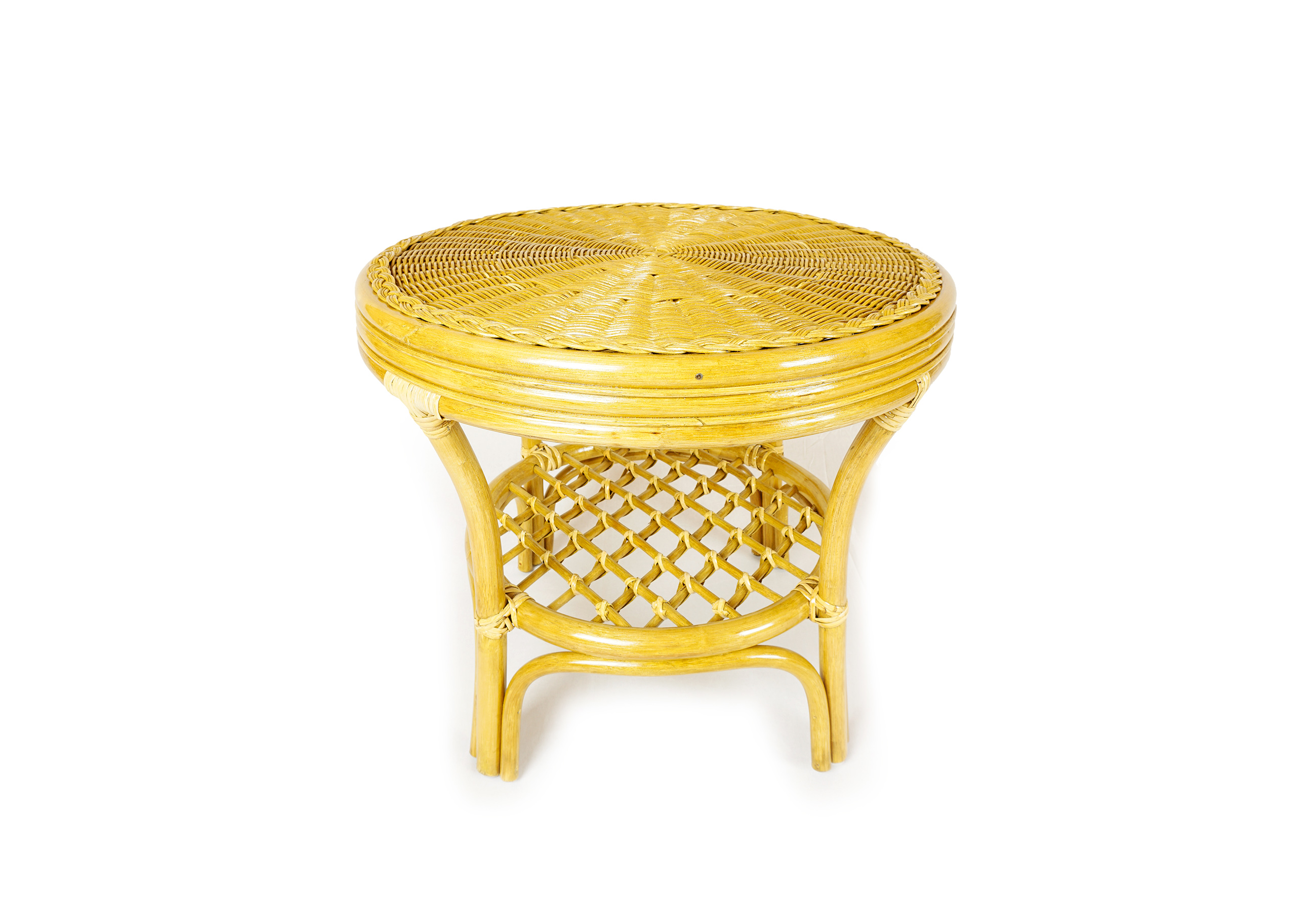 Ratanový stolek JANEIRO - světlý med - Ratan
