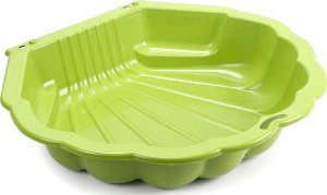 Dětské mini plastové pískoviště Sandy, limetková