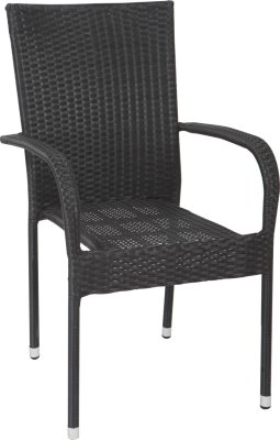 Jídelní židle HAITI, černá