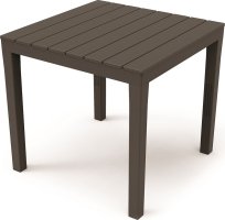 Luxusní plastový stůl Bali, antracit