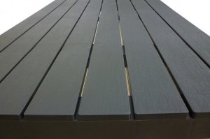 Luxusní plastový stůl Bali, antracit