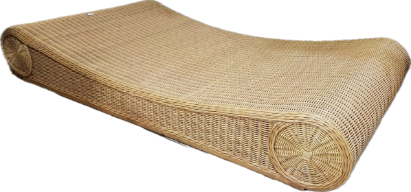 Luxusní ratanové lehátko LE-02S