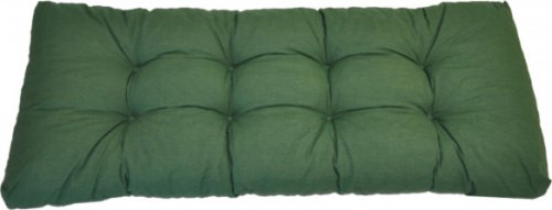 Opěradlový polstr na paletu 120x50 - tmavě zelený melír