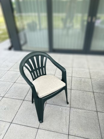 Plastová zahradní židle Kona zelená