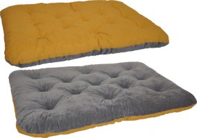 Podložka pro psa - 80 cm x 60 cm - žlutá