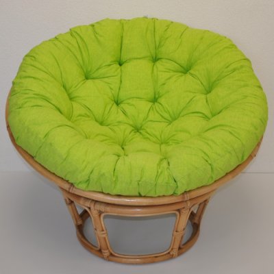 Polstr na PAPASAN a VAJÍČKO 120 cm - světle zelený MELÍR