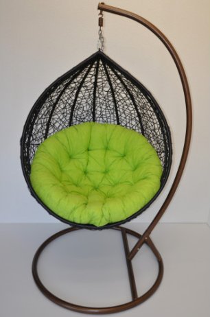 Polstr na PAPASAN a VAJÍČKO 120 cm - světle zelený MELÍR