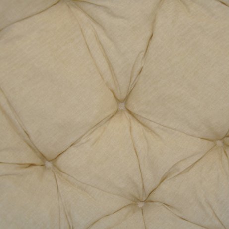 Polstr na PAPASAN a VAJÍČKO 110 cm - světle béžový MELÍR