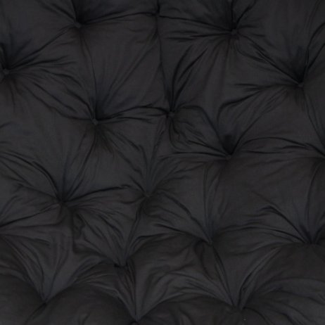 Polstr na PAPASAN a VAJÍČKO 120 cm - černý KEPR