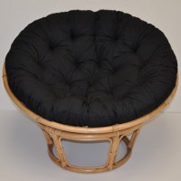 Polstr na PAPASAN a VAJÍČKO 120 cm - černý KEPR