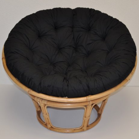 Polstr na PAPASAN a VAJÍČKO 120 cm - černý KEPR