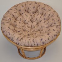 Polstr na PAPASAN a VAJÍČKO 120 cm - levandule