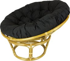 Ratanový PAPASAN světlý - průměr 100 cm