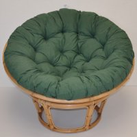 Ratanový PAPASAN světlý - průměr 100 cm