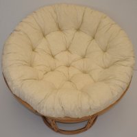 Ratanový PAPASAN světlý - průměr 100 cm