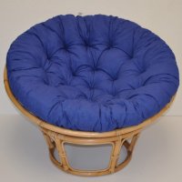 Ratanový PAPASAN světlý - průměr 100 cm