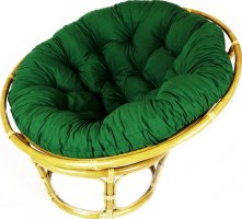 Ratanový PAPASAN, světlý, průměr 110 cm