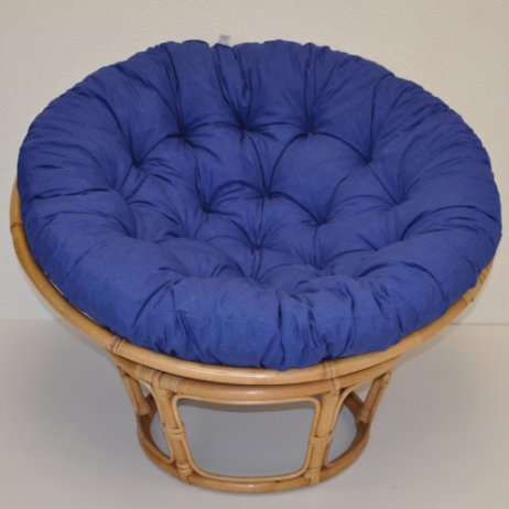 Ratanový PAPASAN, světlý, průměr 110 cm