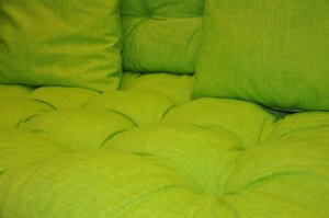 Sada polstrů na paletový nábytek - světle zelený MELÍR