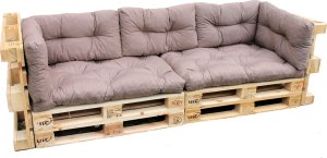 Zelený sedák na paletový nábytek K3, 120x80cm