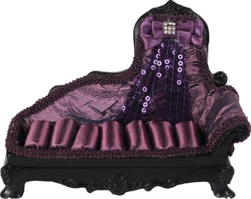 Sofa na šperky fialová X0215