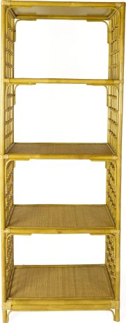 Ratanový regál větší - světlý med