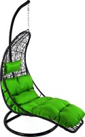 Závěsné relaxační křeslo NORA, zelený sedák